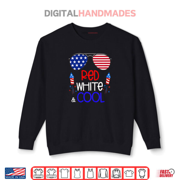 Red White And Cool Patriotic Stars Stripes 4th Of July Shirt 1 Sweatshirt Red White And Cool Patriotic Stars Stripes 4th Of July Shirt