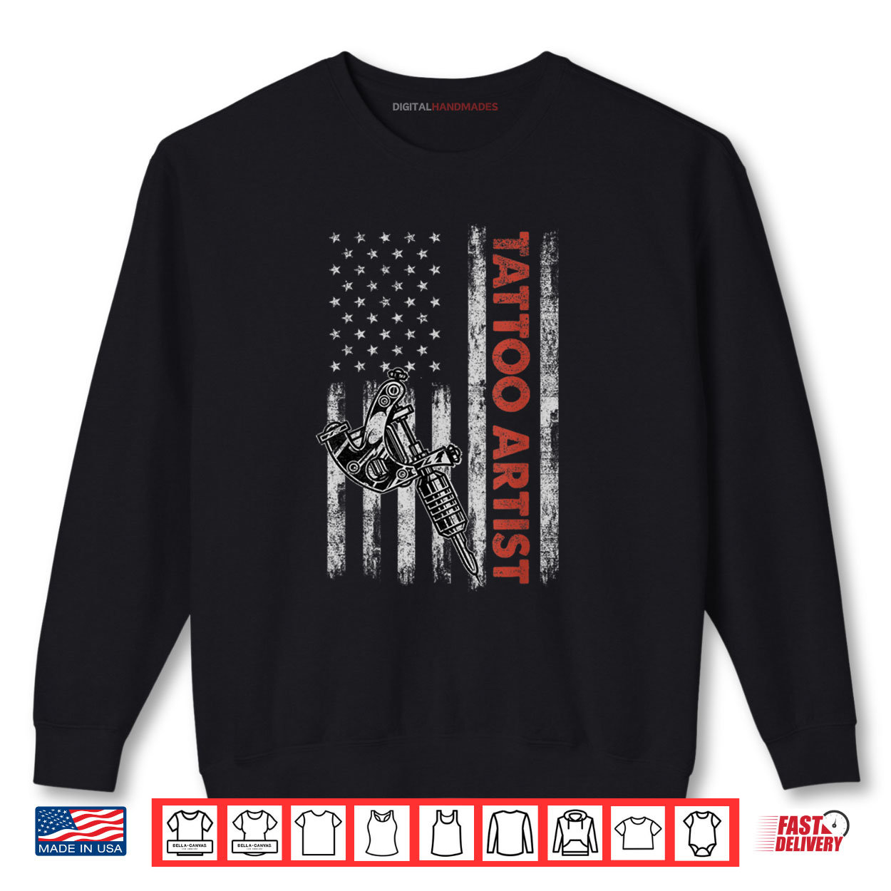 Tattoo Artist Lovers Vintage American Flag 4th Of July Shirt Tattoo Artist Lovers Vintage American Flag 4th Of July Shirt