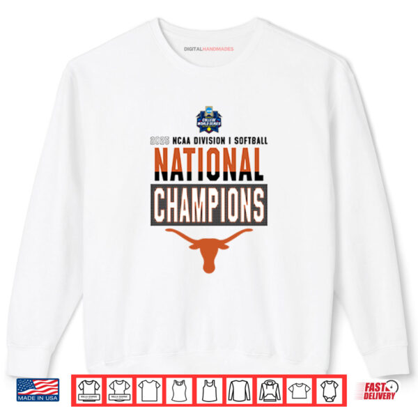 Sweatshirt Texas Longhorns 2025 NCAA Softball Shirt