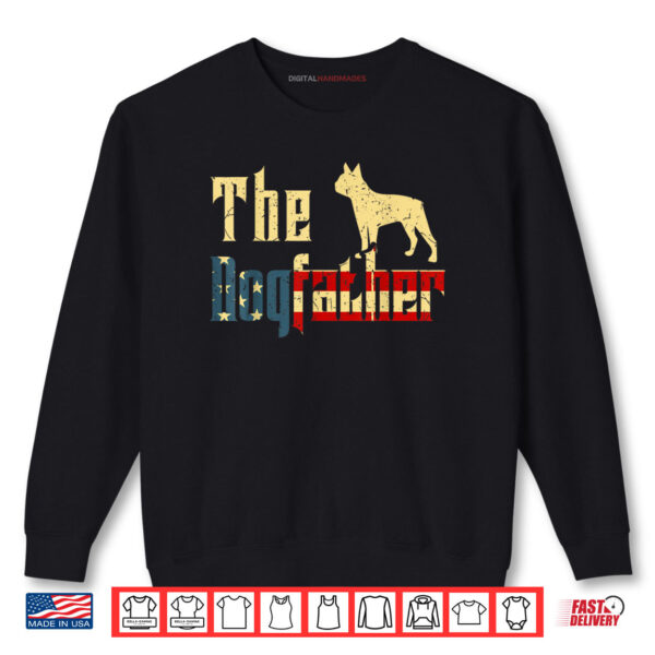 Sweatshirt The Dogfather Dog Dad 4th of July Shirt digitalhandmades