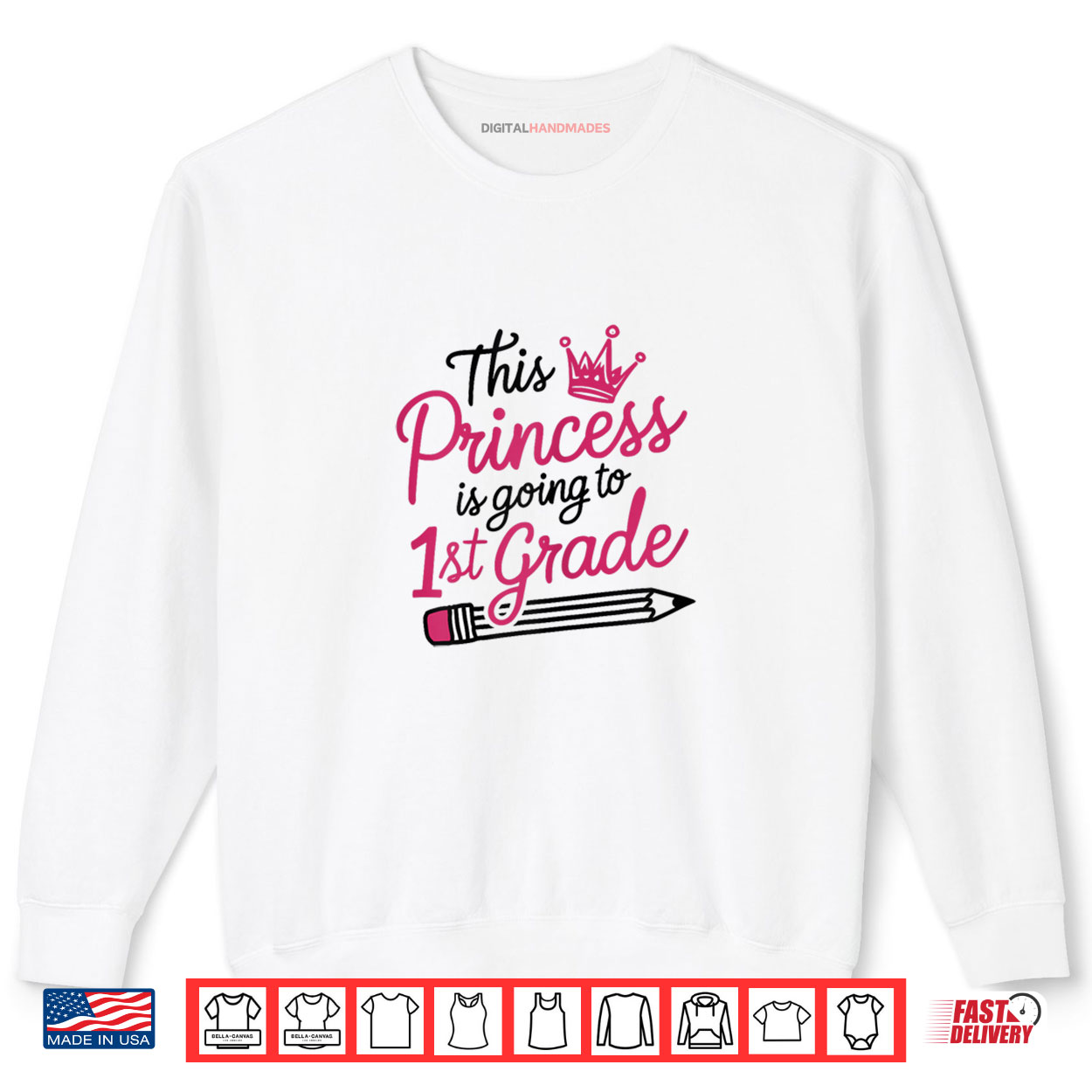 This Princess Is Going To 1st Grade Back To School Shirt This Princess Is Going To 1st Grade Back To School Shirt