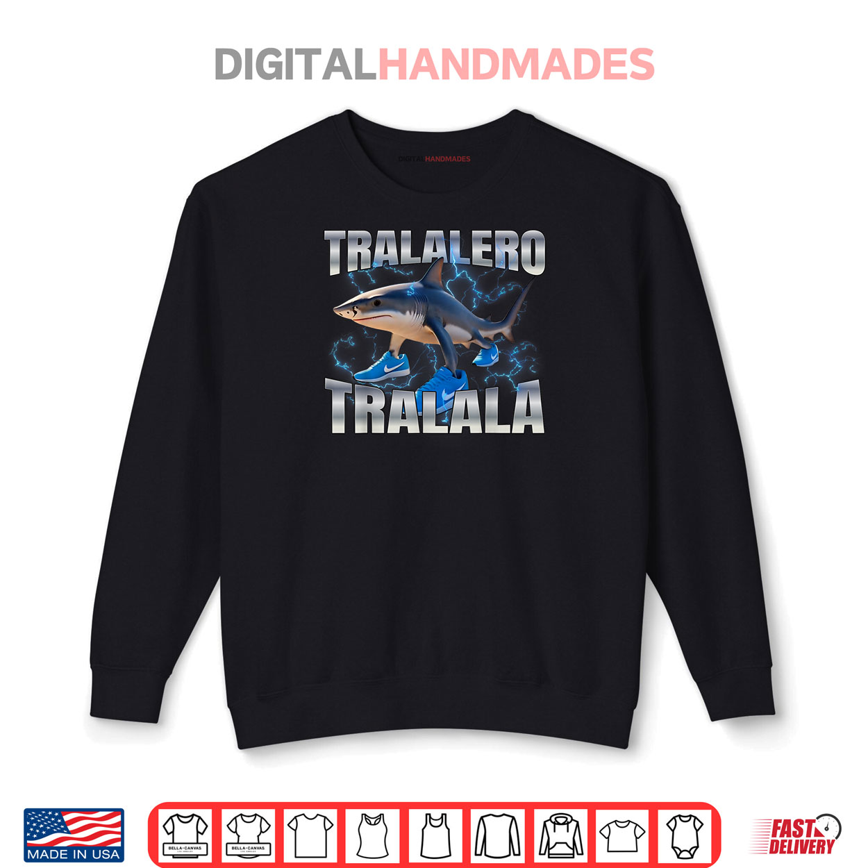 Tralalero Tralala Shark Brainrot Shirt Tralalero Tralala Shark Brainrot Shirt