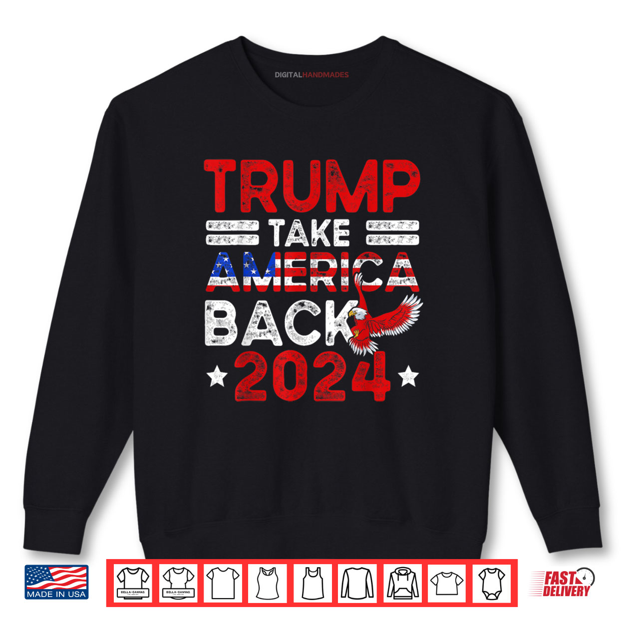 Trump 2024 Take America Back American Flag Trump 4th Of July Shirt Trump 2024 Take America Back American Flag Trump 4th Of July Shirt