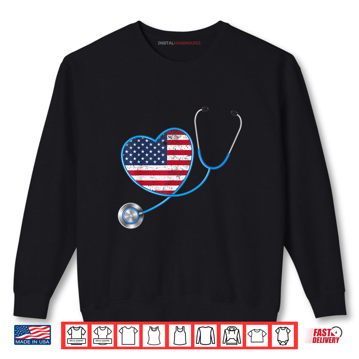 USA Flag Heart 4th Of July Gifts Nurse Shirt USA Flag Heart 4th Of July Gifts Nurse Shirt