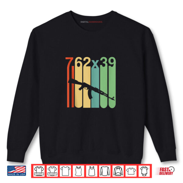 Vintage Retro AK 47 7.62 2nd Amendment 4th of July Gift Shirt 1 Sweatshirt Vintage Retro AK 47 7.62 2nd Amendment 4th of July Gift Shirt digitalhandmades