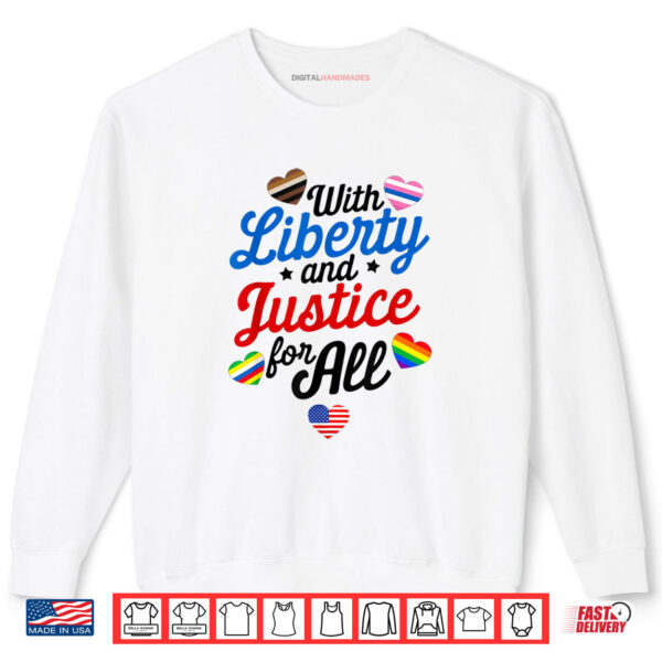 With Liberty And Justice For All Fundamental Rights Shirt 1 Sweatshirt With Liberty And Justice For All Fundamental Rights Shirt