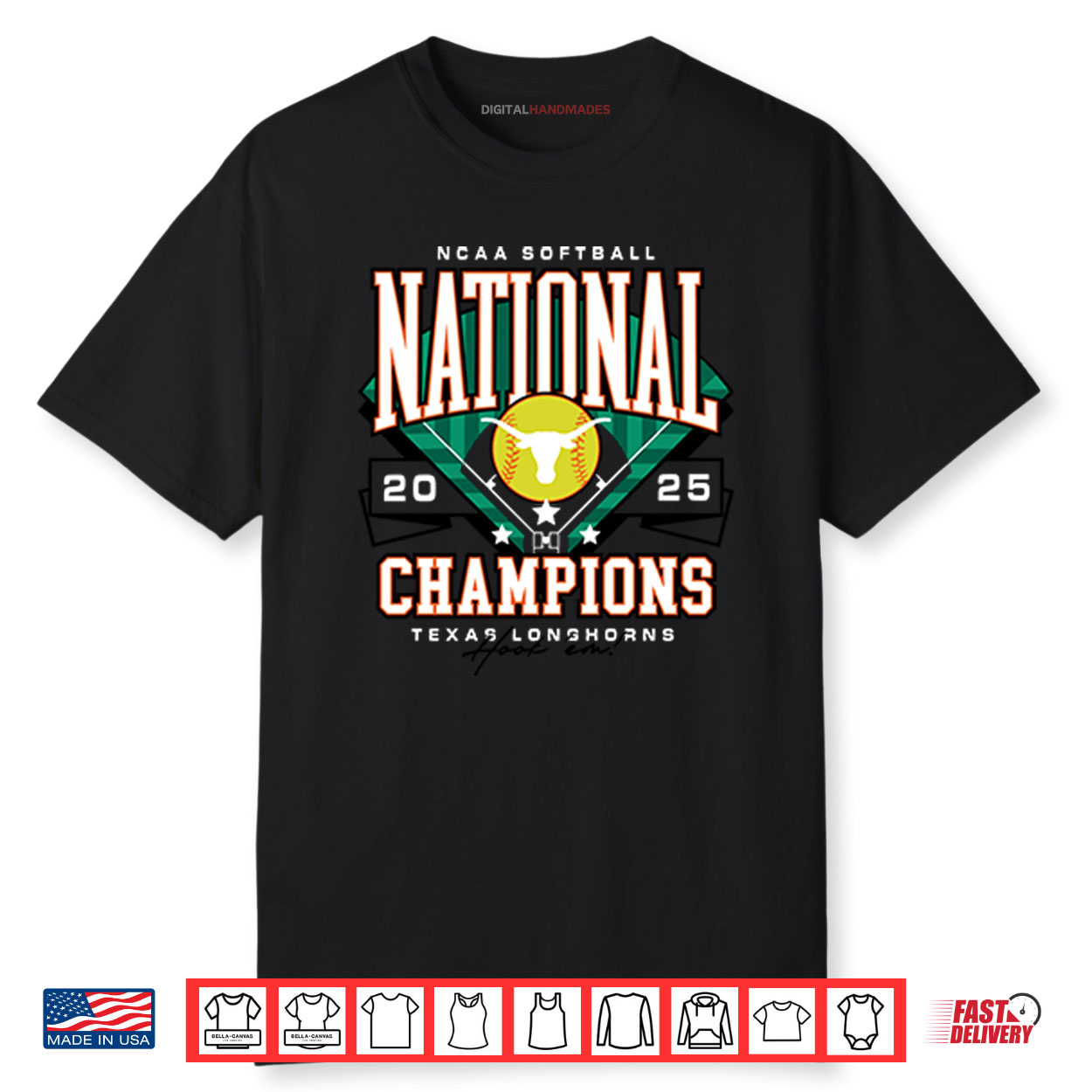 Texas Longhorns NCAA Softball 2025 National Champs Shirt Texas Longhorns NCAA Softball 2025 National Champs Shirt