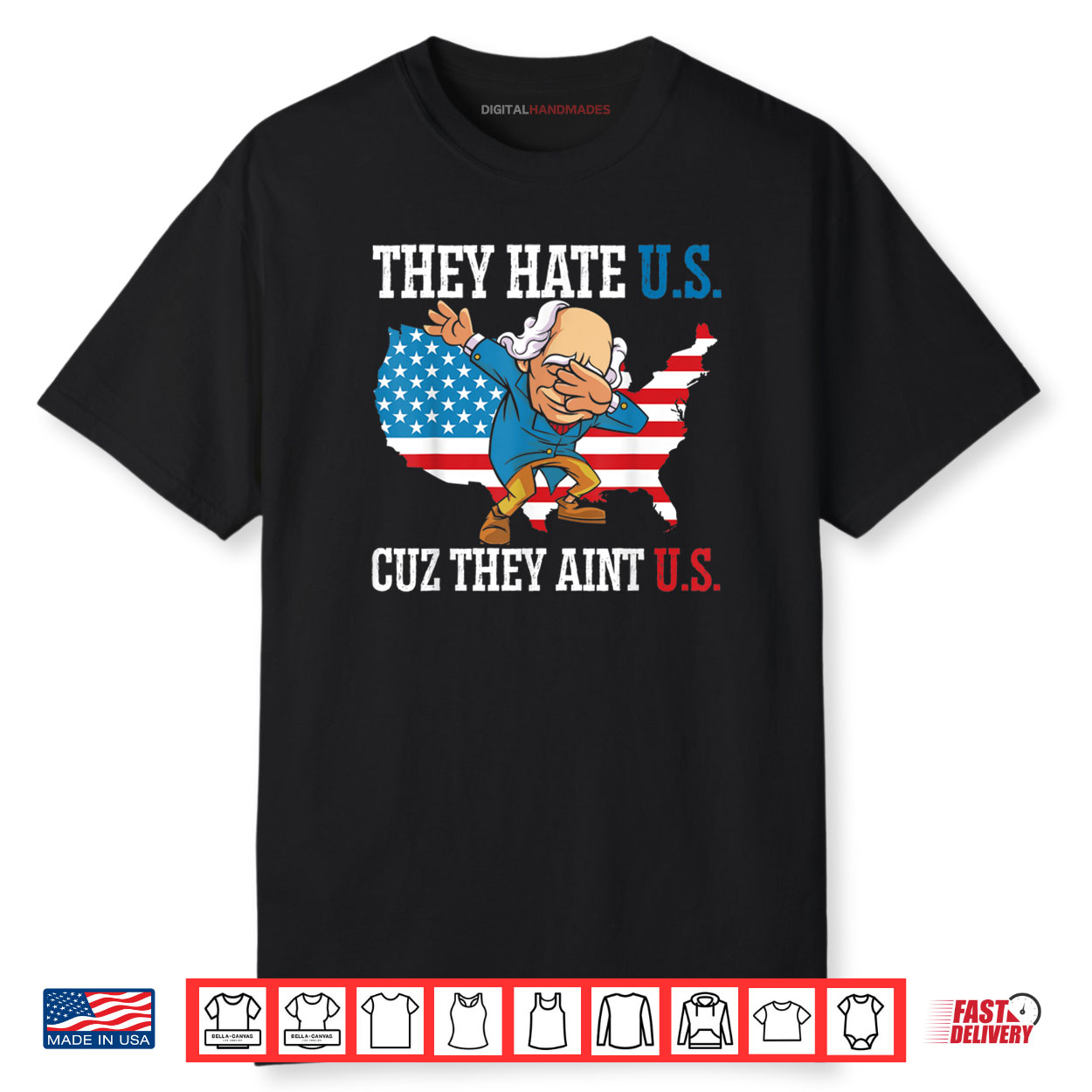 They Hate Us Cuz They Ain’t Us America USA Flag 4th Of July Shirt They Hate Us Cuz They Ain’t Us America USA Flag 4th Of July Shirt