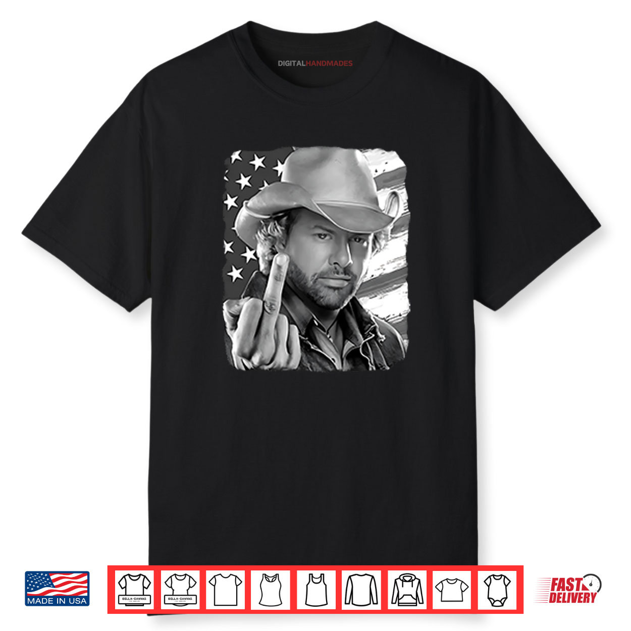 Toby Keith Middle Finger American Ride Shirt