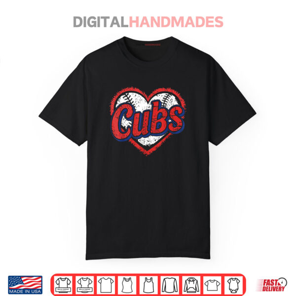 Vintage Cubs Heart Shirt
