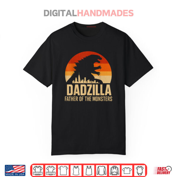 Vintage Dadzilla Father Of The Monsters Shirt
