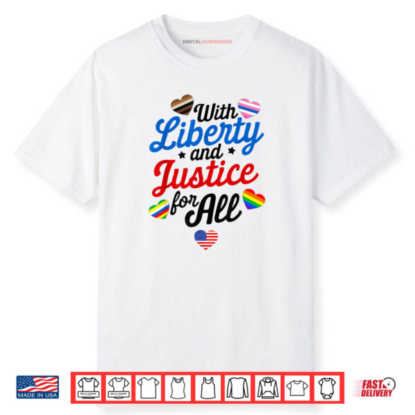 With Liberty And Justice For All Fundamental Rights Shirt