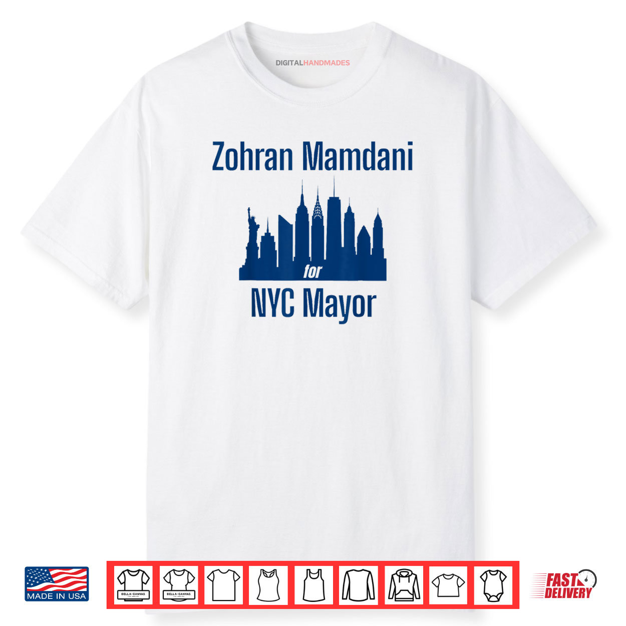 Zohran Mamdani for NYC Mayor TShirt