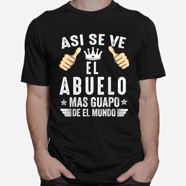 Regalos Para Abuelo Dia Del Padre Camiseta Guapo Abuelo Shirt