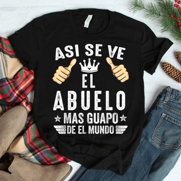 Regalos Para Abuelo Dia Del Padre Camiseta Guapo Abuelo Shirt