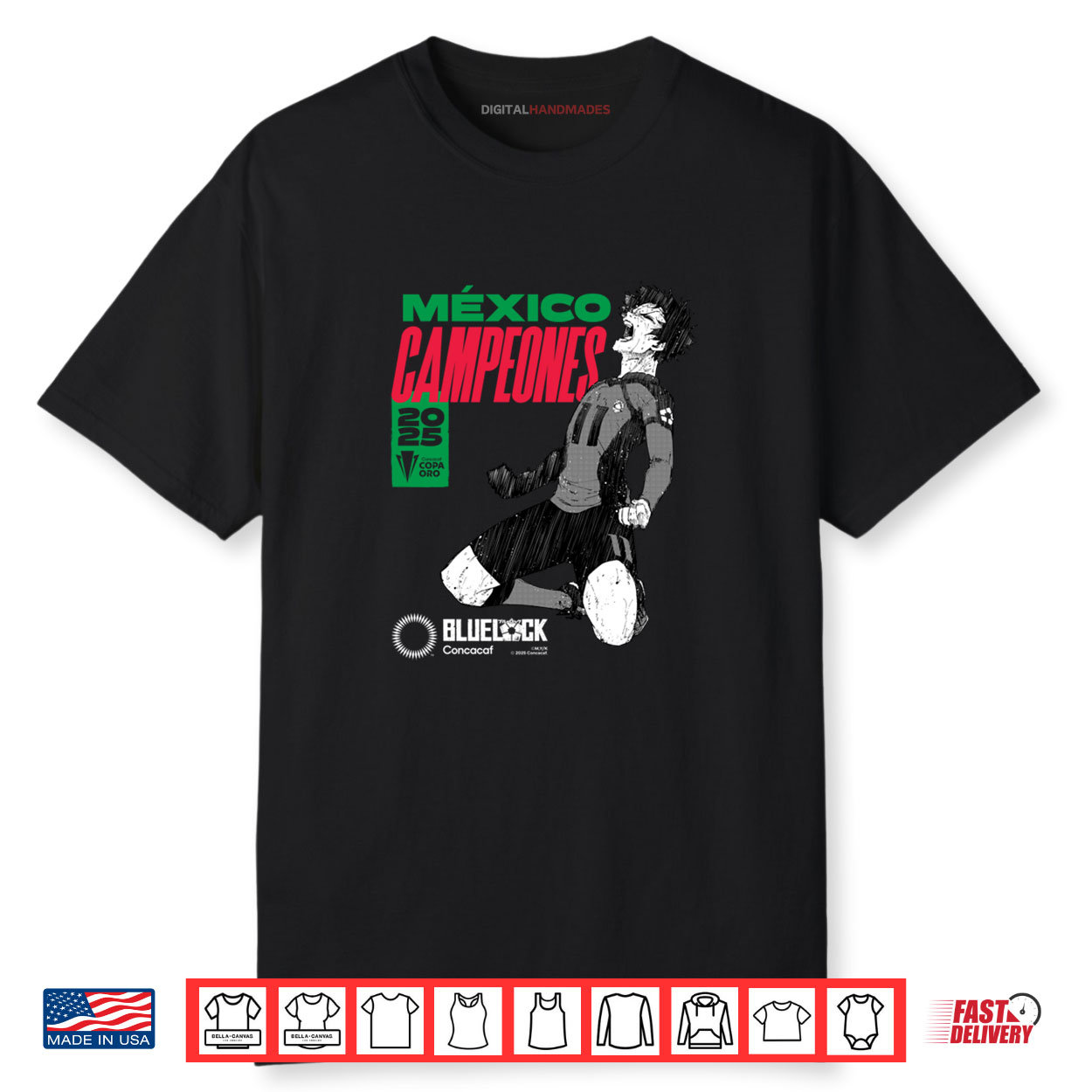 2025 CONCACAF vs Blue Lock Mexico Gold Cup Champions Shirt 2025 CONCACAF vs Blue Lock Mexico Gold Cup Champions Shirt