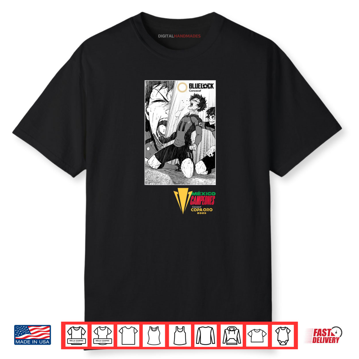 2025 CONCACAF x Blue Lock USA Gold Cup Champions Shirt 2025 CONCACAF x Blue Lock USA Gold Cup Champions Shirt