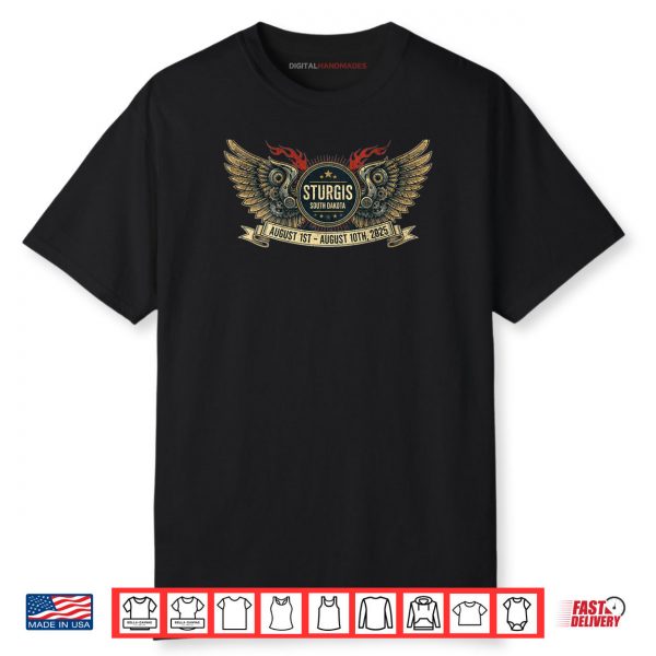2025 Sturgis With Vintage Art Shirt