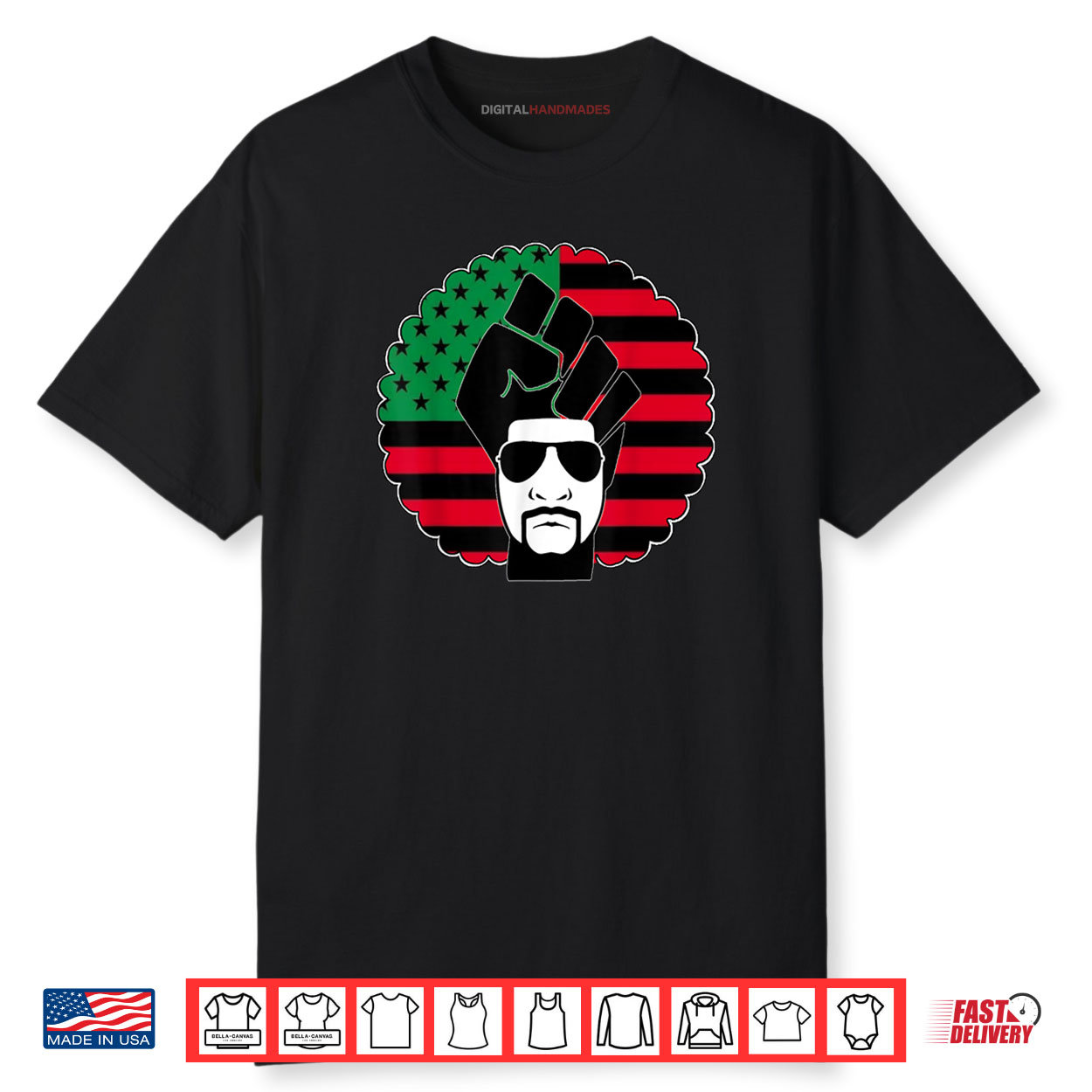 AfroFlag Black Heritage & Unity Shirt AfroFlag Black Heritage & Unity Shirt