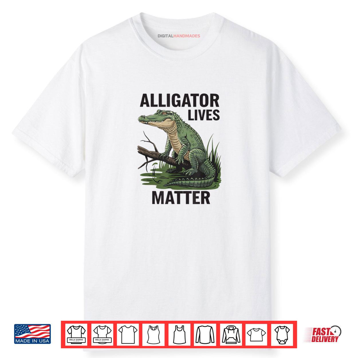 Alligator Lives Matter Florida Everglades Wildlife Pride Shirt