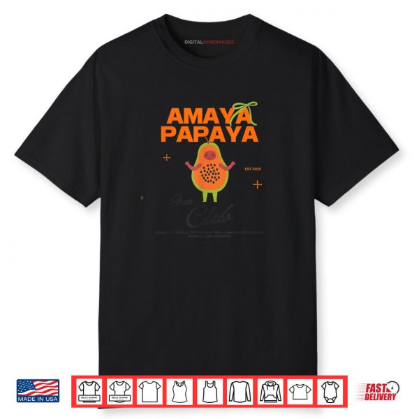 Amaya Papaya Fan Club Top Amaya Papaya Island Love Shirt