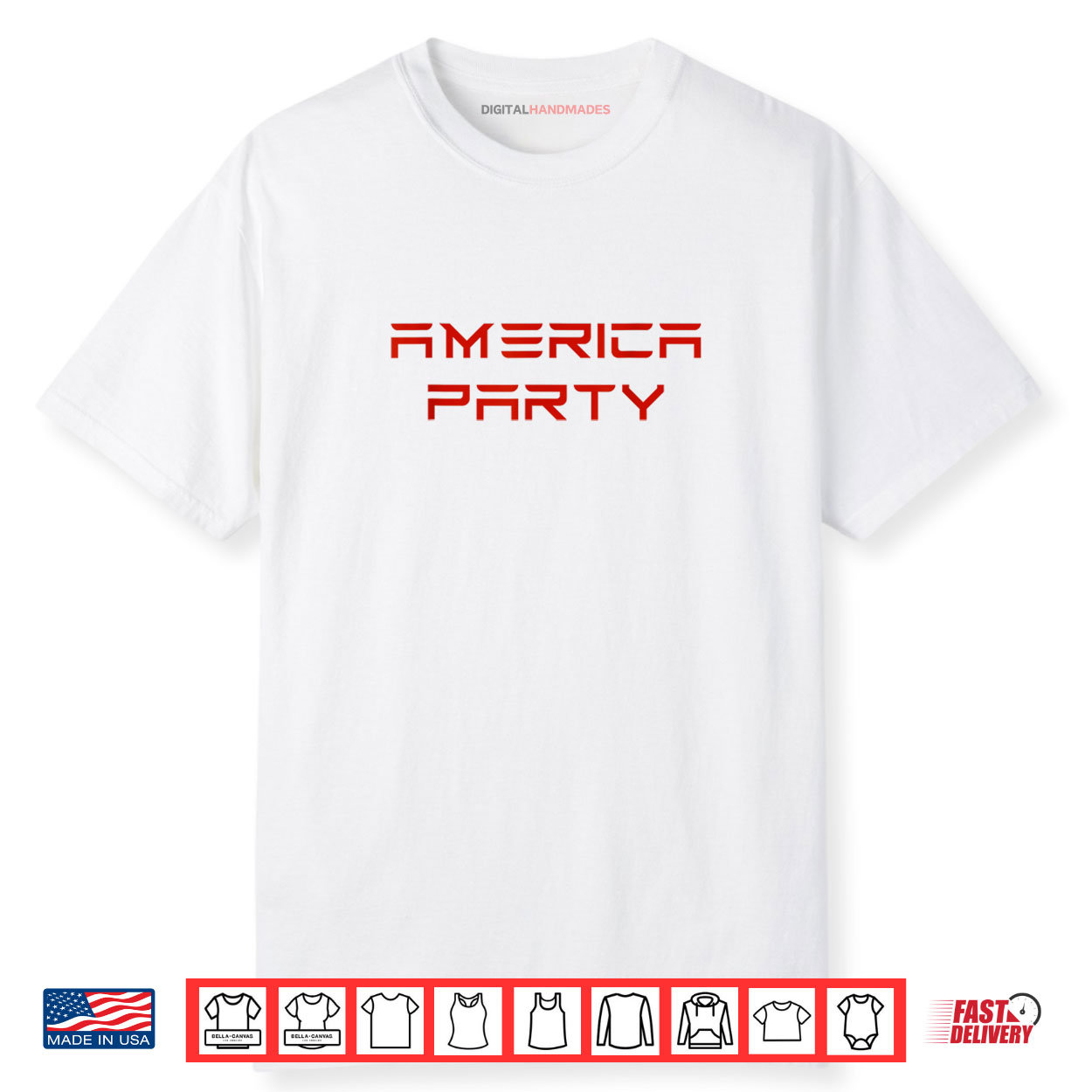America Party 2028 President Election Campaign New Party Shirt America Party 2028 President Election Campaign New Party Shirt