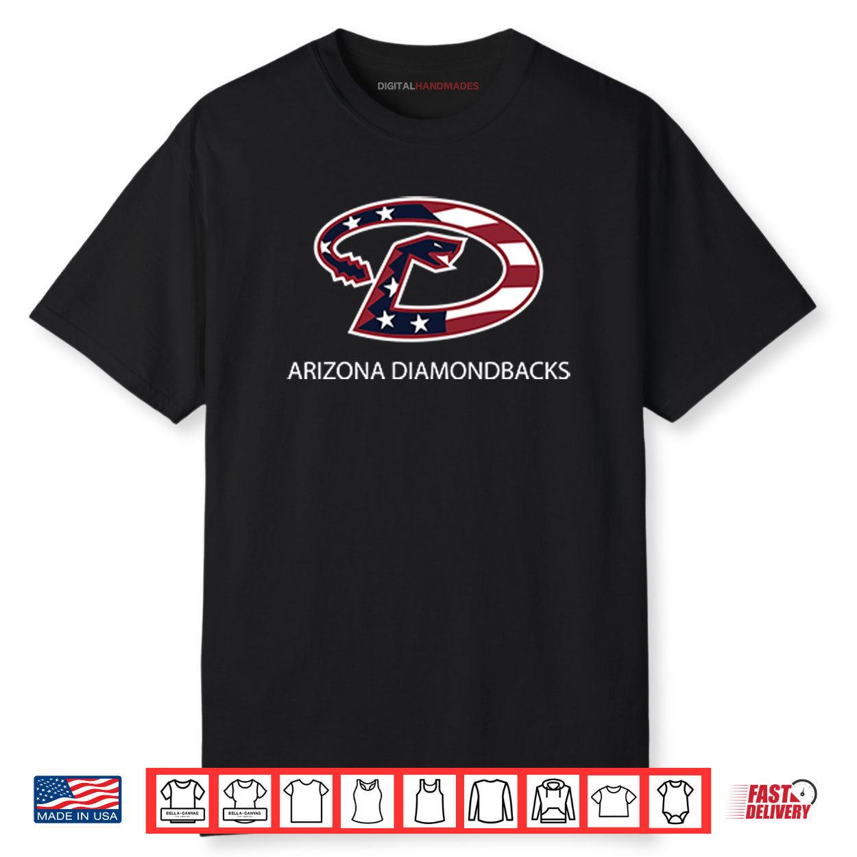 Arizona Diamondbacks 4th Of July Shirt.com