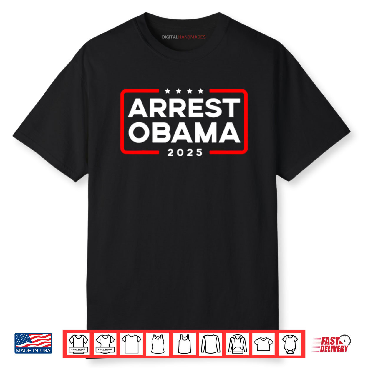 Arrest Obama 2025 Shirt Arrest Obama 2025 Shirt