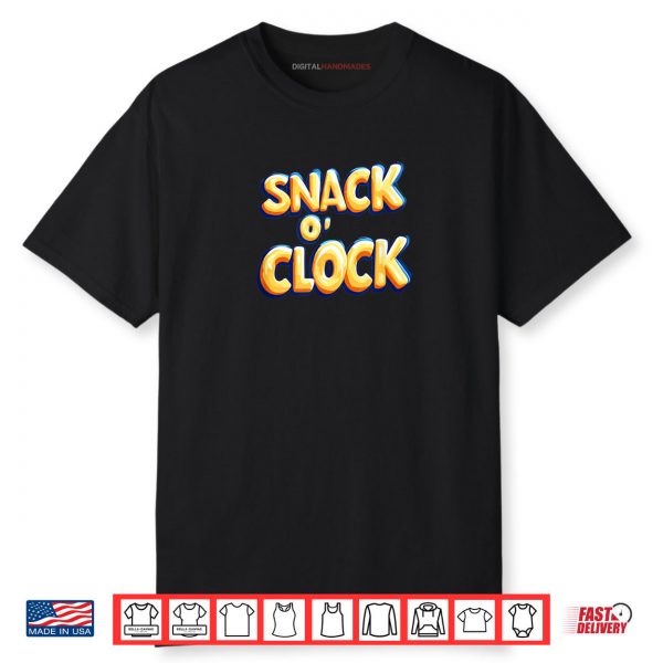 Awesome Snack O’Clock for Speech Lovers Shirt