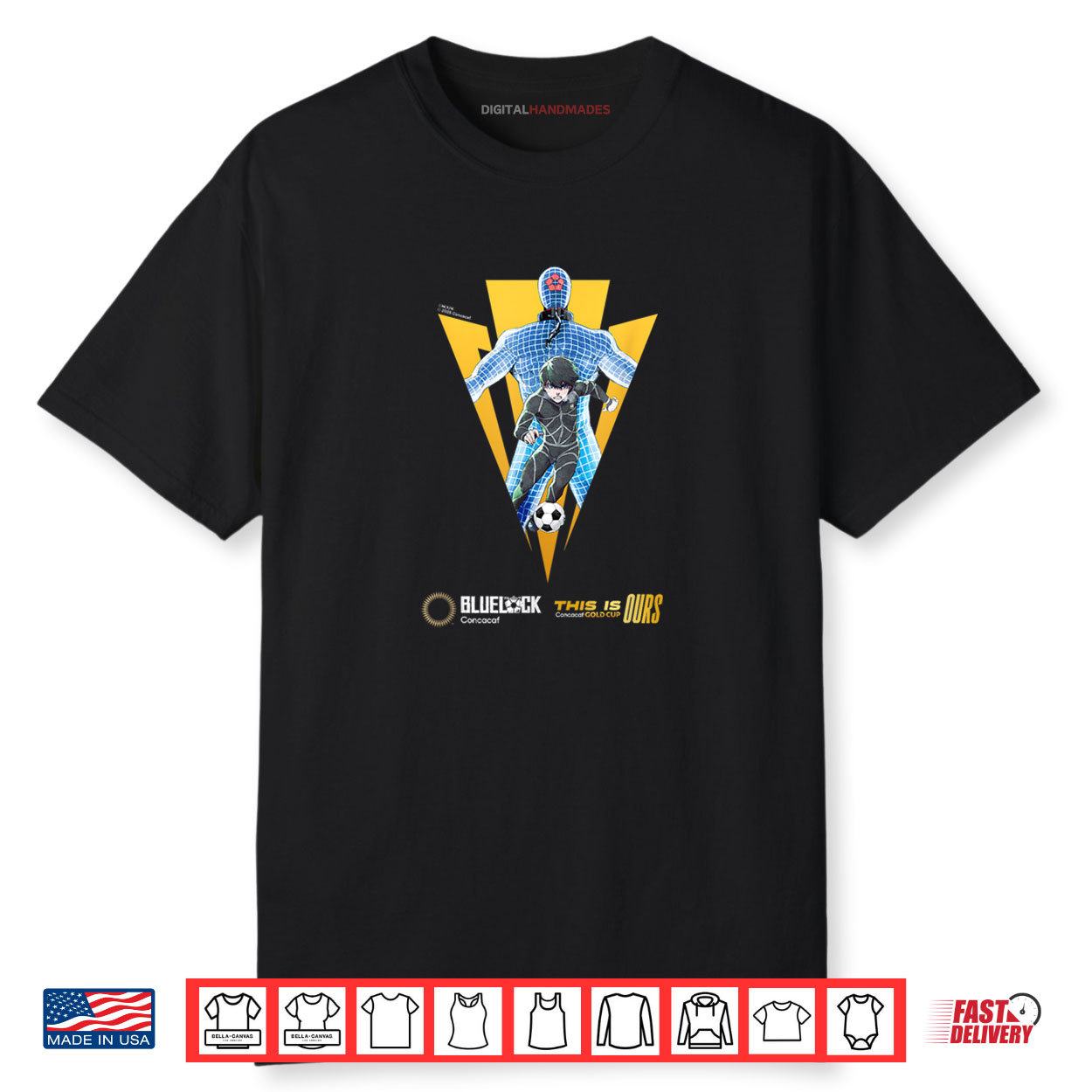 Blue Lock x Concacaf Isagi Gold Cup 2025 Shirt