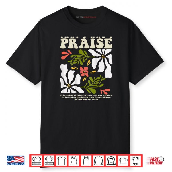 Brandon That’s Who I Praise Jesus Christian Lake Merch Shirt