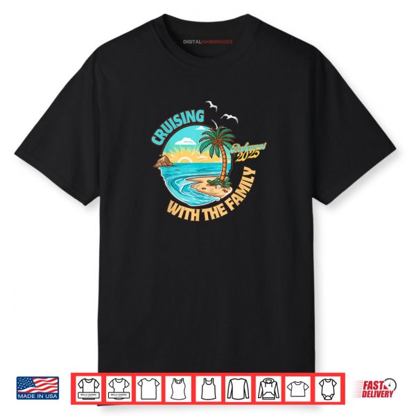 CRUISING WITH THE FAMILY Group Matching Summer Vacation Shirt