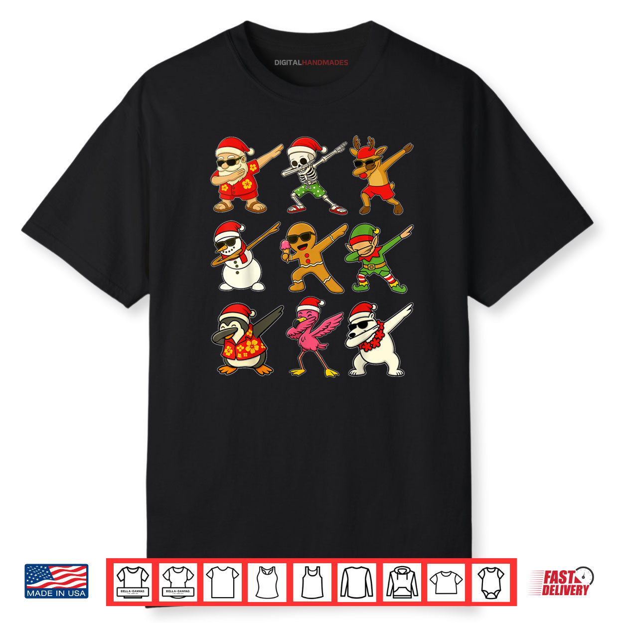 Christmas In July Santa Kids Toddler Boys Girls Youth Funny Shirt