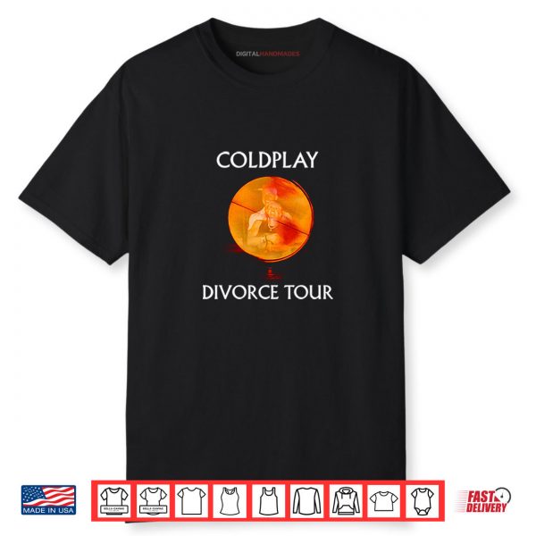 Coldplay Divorce Tour Andy Byron And Kristin Cabot Shirt