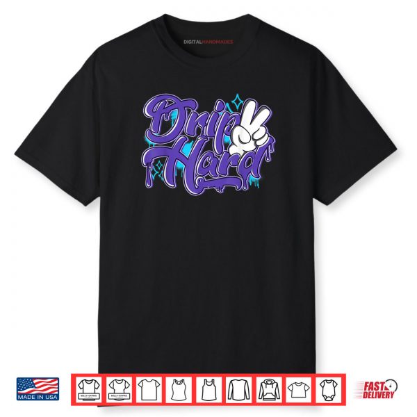 Drip Hard 8 Aqua Matching Shirt
