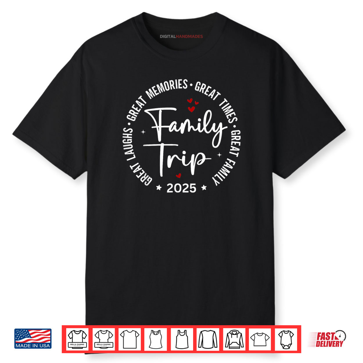 Family Trip Vacation 2025 Matching Group Shirt Family Trip Vacation 2025 Matching Group Shirt