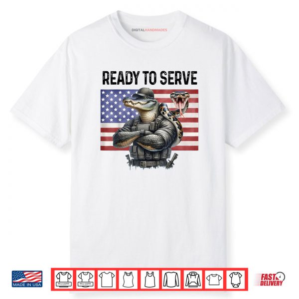 Florida Vintage Cute Alligator Shirt