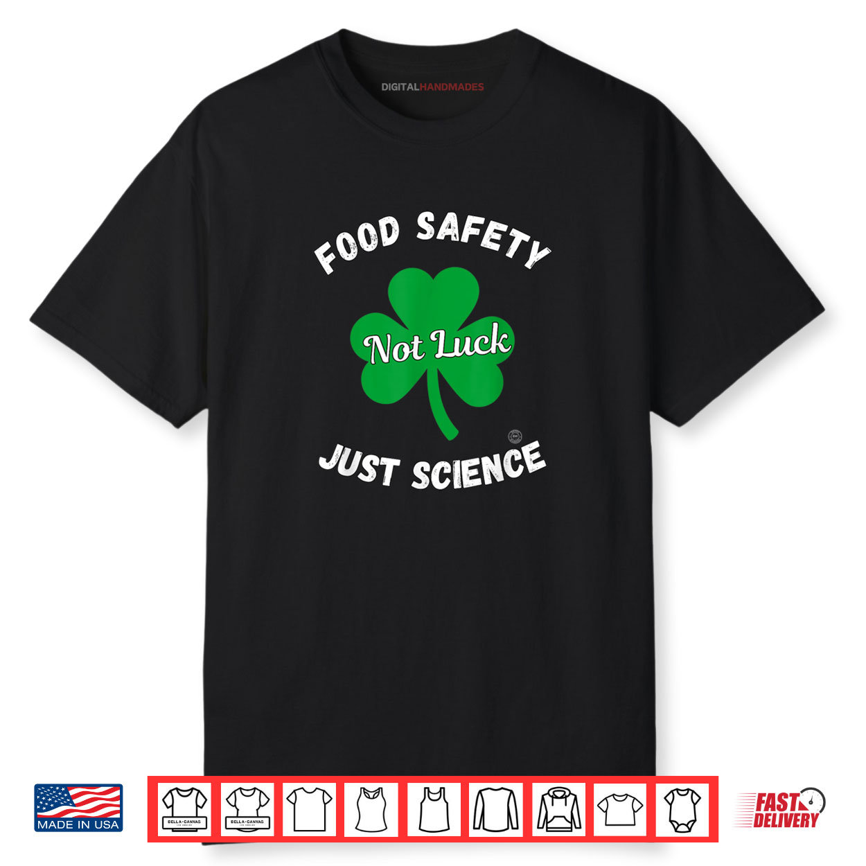 Food Safety Not Luck Just Science Shirt Food Safety Not Luck Just Science Shirt