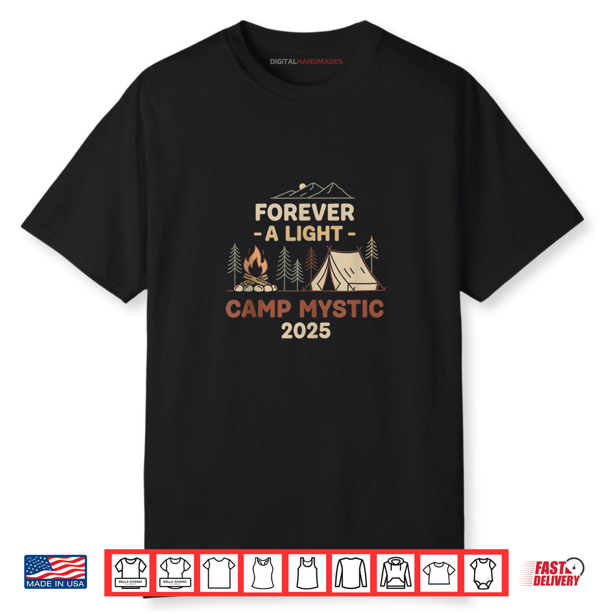 Forever a Light Camp Mystic Spiritual Journey 2025 Shirt Forever a Light Camp Mystic Spiritual Journey 2025 Shirt