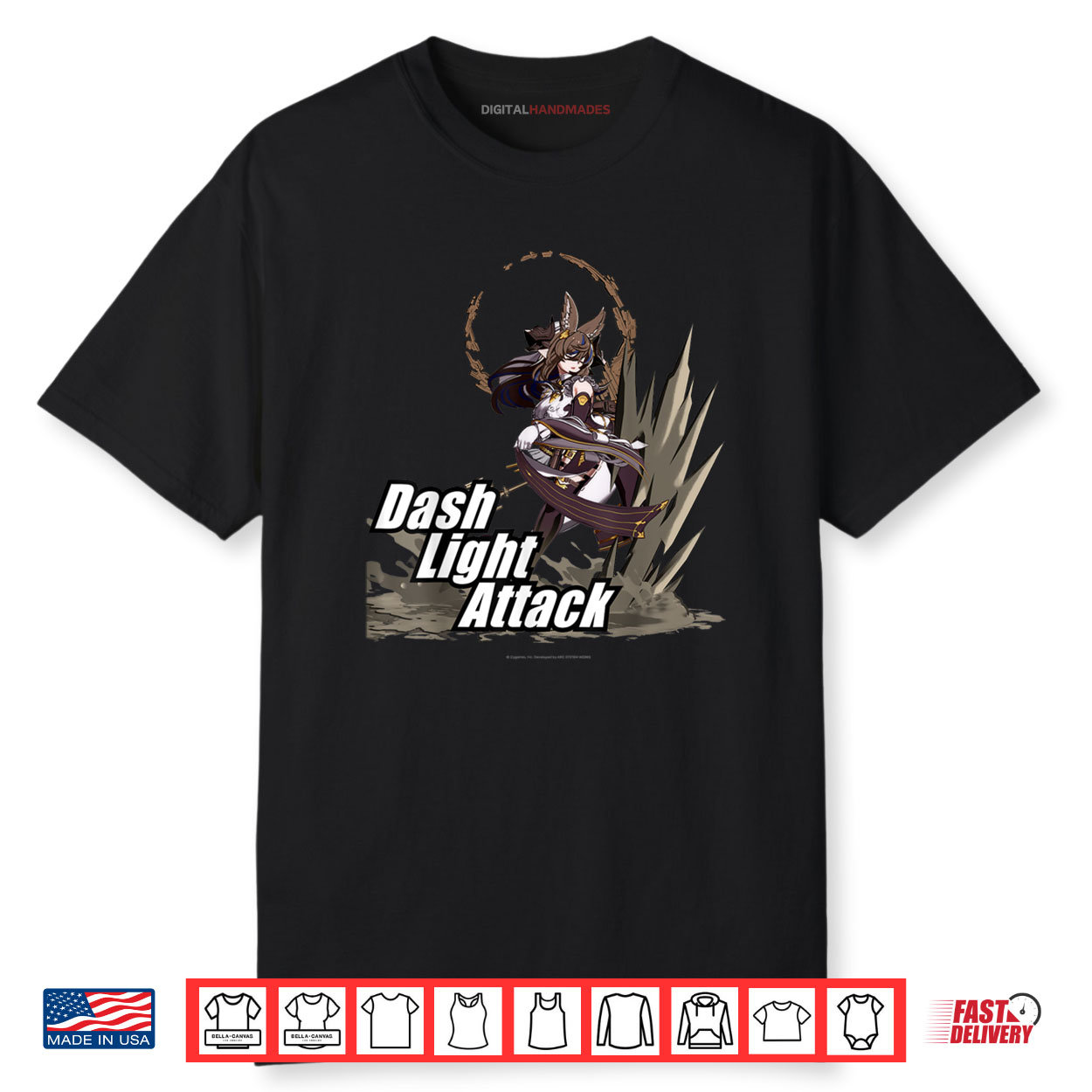 Granblue Fantasy Versus Rising Dash Light Attack Galleon Shirt Granblue Fantasy Versus Rising Dash Light Attack Galleon Shirt