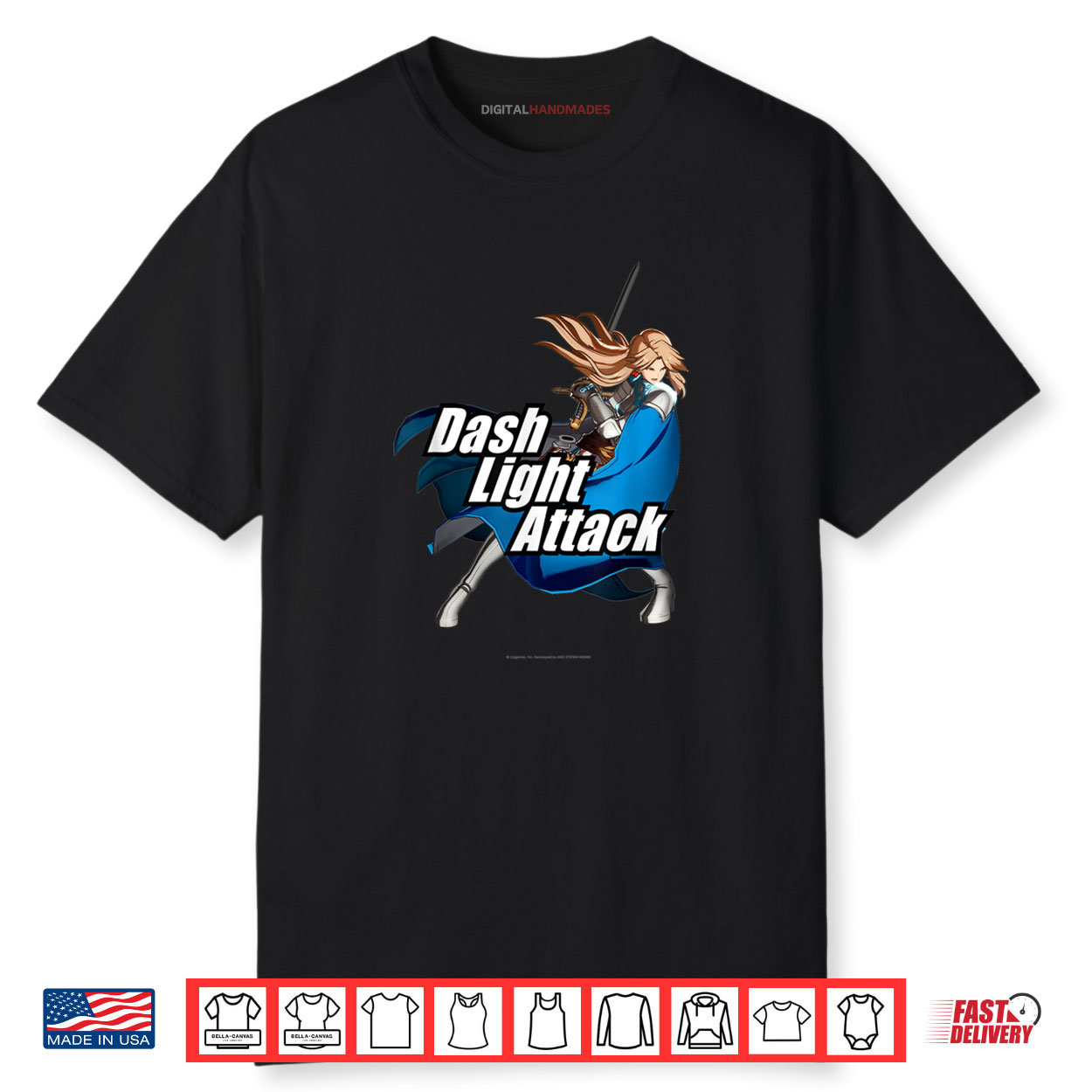 Granblue Fantasy Versus Rising Dash Light Attack Katalina Shirt Granblue Fantasy Versus Rising Dash Light Attack Katalina Shirt