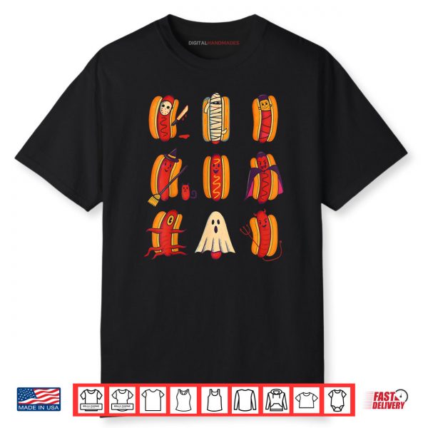 Halloweiners Summerween Hot Dog Summer Shirt