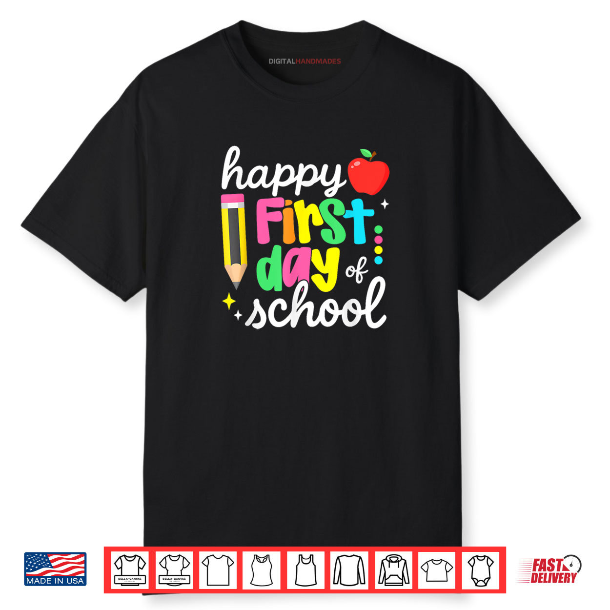 Happy First Day Of School Coquette Bow Teachers Shirt Happy First Day Of School Coquette Bow Teachers Shirt