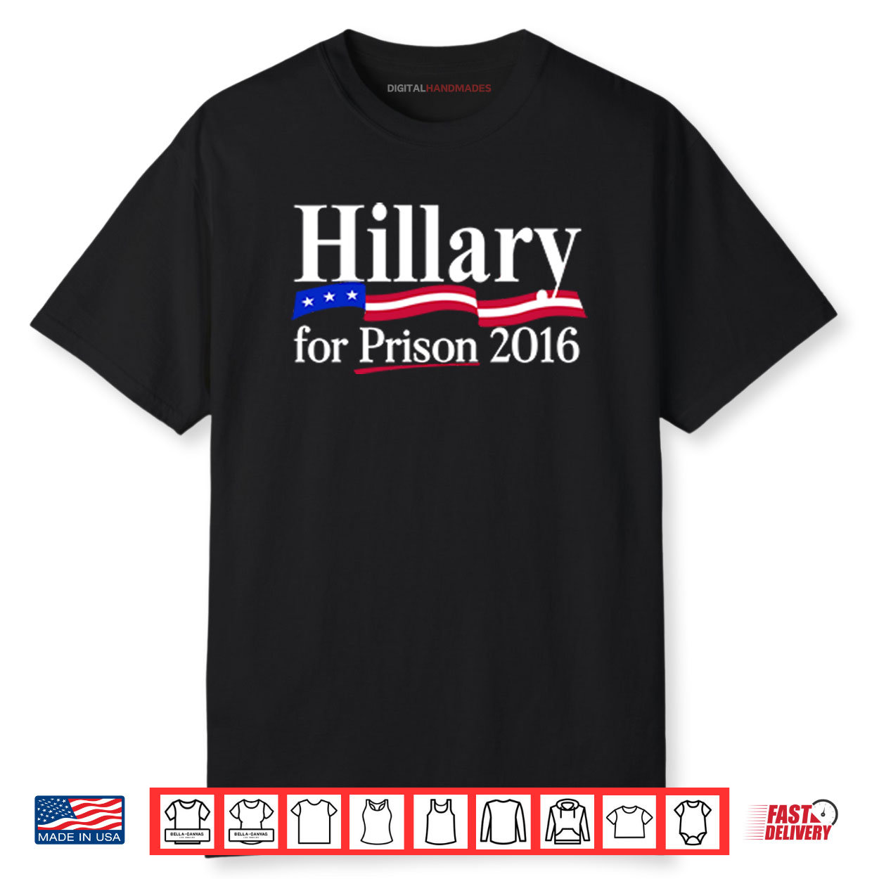 Hillary For Prison 2016 Shirt Hillary For Prison 2016 Shirt