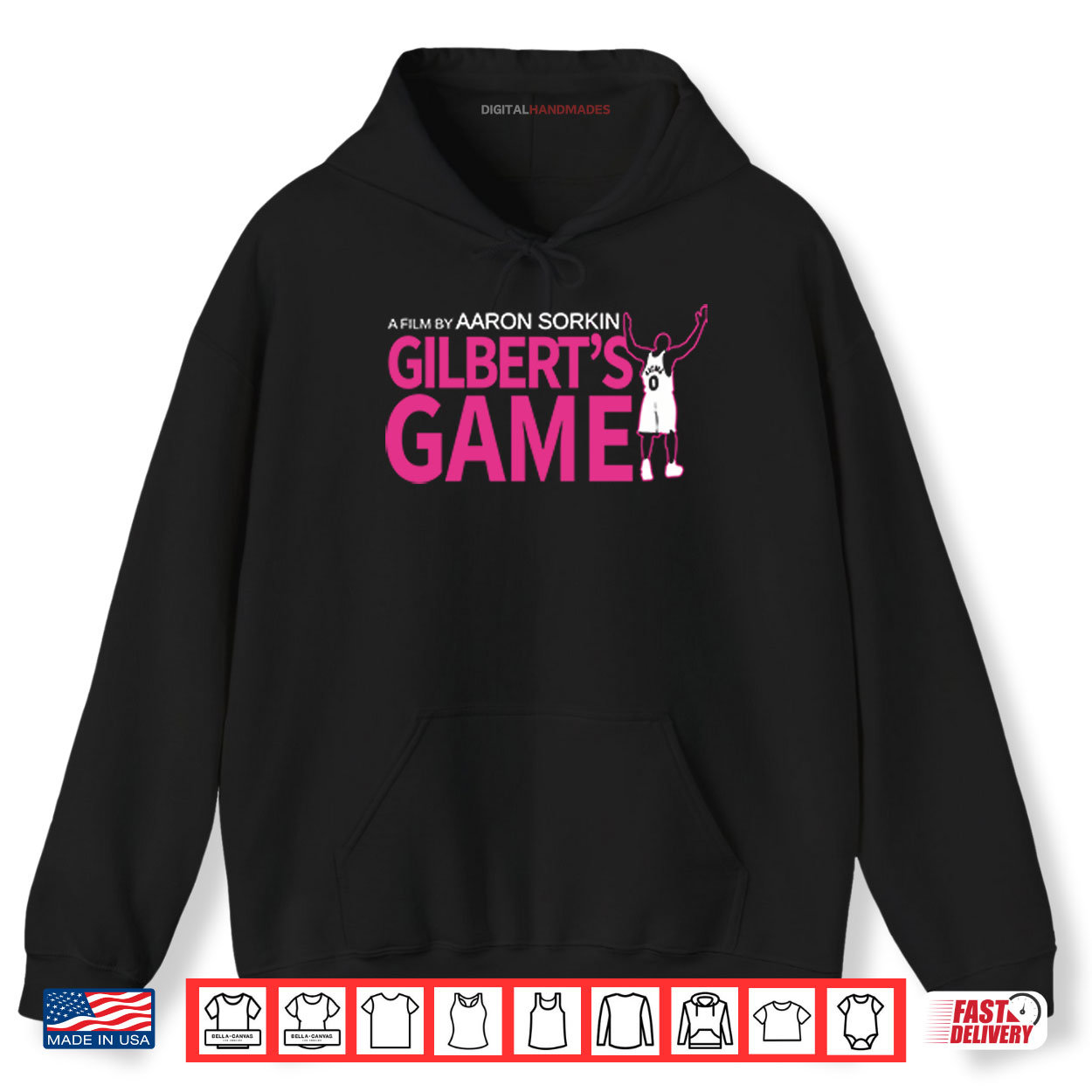 Arenas A Film By Aaron Sorkin Gilbert’s Game Shirt Arenas A Film By Aaron Sorkin Gilbert’s Game Shirt