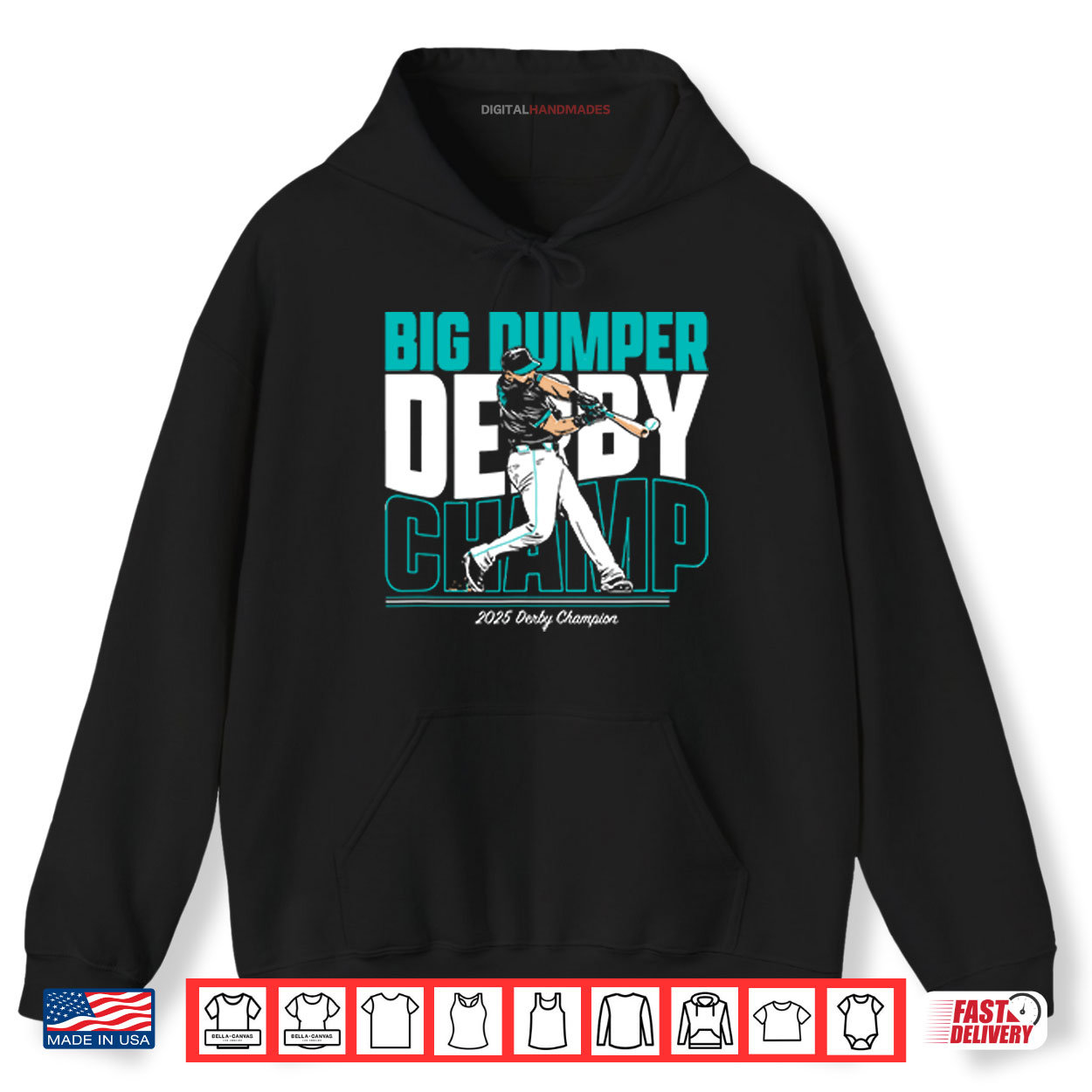 Cal Raleigh Seattle Mariners Big Dumper Derby Champ 2025 Derby Champion Shirt Cal Raleigh Seattle Mariners Big Dumper Derby Champ 2025 Derby Champion Shirt