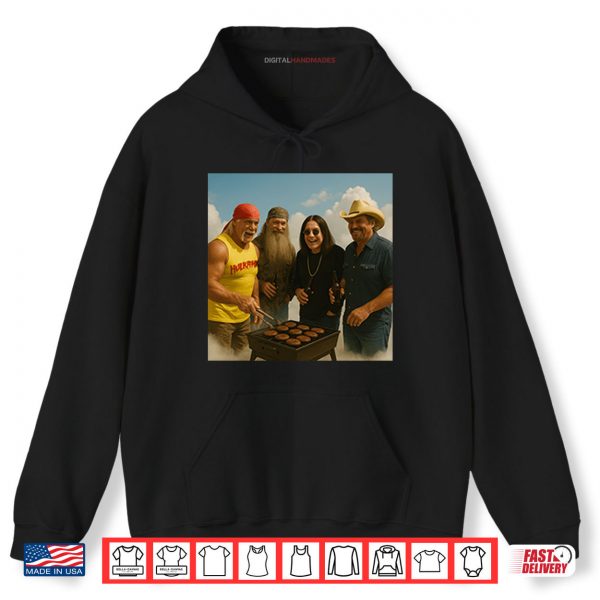 Hoodie Hulk Hogan Ozzy Osbourne Phil Robertson Toby Keith Shirt
