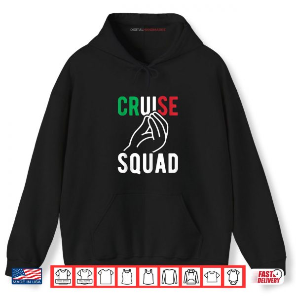 Hoodie Italy Cruise Squad 2025 Funny Italian Family Matching Cruise Shirt digitalhandmades.com