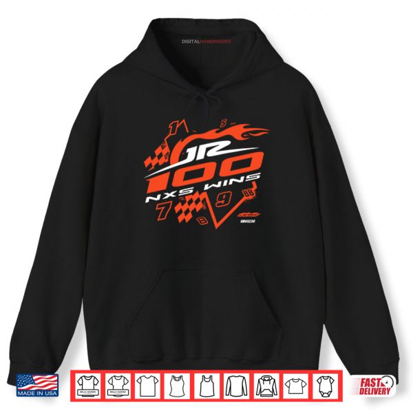 JR Motorsports Team 100th Xfinity Series Wins Shirt 2 Hoodie JR Motorsports Team 100th Xfinity Series Wins Shirt