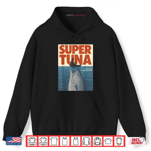 Hoodie Jin Super Tuna 1975 Retro Fishing Day Shirt